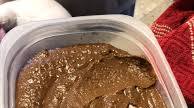 Dark chocolate hummus Dark chocolate hummus
