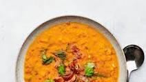 Red Lentil Soup With Preserved Lemon and Crispy Garlic Red Lentil Soup With Preserved Lemon and Crispy Garlic