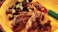Grilled Chili Chicken with Southwest Relish Grilled Chili Chicken with Southwest Relish