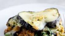 Eggplant Spinach and Meat Casserole Eggplant Spinach and Meat Casserole