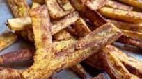 Baked Cinnamon Plantain Fries (Whole30, Vegan) Baked Cinnamon Plantain Fries (Whole30, Vegan)