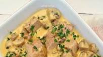 Pork Tenderloin in Creamy Mushroom Sauce Pork Tenderloin in Creamy Mushroom Sauce