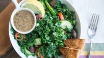 Kale Greek Salad Kale Greek Salad