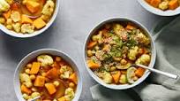 Roasted Cauliflower and Sweet Potato Soup Roasted Cauliflower and Sweet Potato Soup