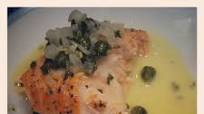 Salmon With Lemon- Butter -Caper Sauce Salmon With Lemon- Butter -Caper Sauce