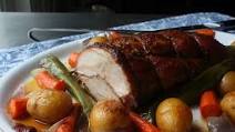 Moroccan-Spiced Pork Roast Moroccan-Spiced Pork Roast