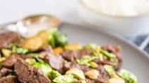 Beef and Brussels Sprouts Stir Fry Beef and Brussels Sprouts Stir Fry