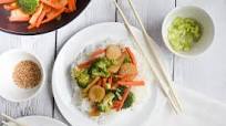 Low-FODMAP Chinese Vegetable Stir-Fry; Gluten-free, Vegan Low-FODMAP Chinese Vegetable Stir-Fry; Gluten-free, Vegan