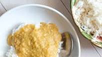 Coconut Red Lentils (Dahl) And Rice Coconut Red Lentils (Dahl) And Rice