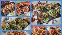 Bruschette gustose ed appetitose Bruschette gustose ed appetitose