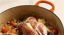 Pheasant with pearl barley Pheasant with pearl barley