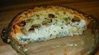 Ricotta-spinach-mushroom Quiche Ricotta-spinach-mushroom Quiche