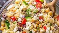 Greek Orzo Salad Greek Orzo Salad