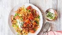 Paneer and Pea Biryani Paneer and Pea Biryani