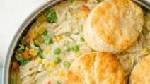 Easy Chicken Pot Pie with Biscuits Easy Chicken Pot Pie with Biscuits