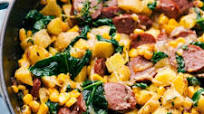 Smoked Sausage, Potatoes, & Corn Smoked Sausage, Potatoes, & Corn
