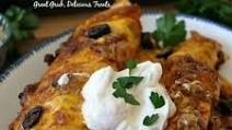 Cheesy Ground Beef Enchiladas Cheesy Ground Beef Enchiladas
