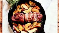 Pork tenderloin with apples Pork tenderloin with apples