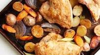 Lemon and Herb Roast Chicken and Vegetables Lemon and Herb Roast Chicken and Vegetables
