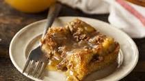 Bread Pudding with Warm Bourbon Sauce Bread Pudding with Warm Bourbon Sauce