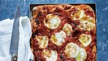 Soda bread pizza with chorizo and mozzarella recipe Soda bread pizza with chorizo and mozzarella recipe