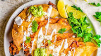 Cauliflower Tinga Tacos with Avocado Crema Cauliflower Tinga Tacos with Avocado Crema