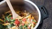 Instant Pot Pasta with Sausage, Spinach and Tomatoes Instant Pot Pasta with Sausage, Spinach and Tomatoes