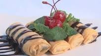 Resep Lumpia Coklat Pisang Renyah dan Lumer Resep Lumpia Coklat Pisang Renyah dan Lumer