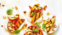 Peach Caprese Salad Peach Caprese Salad