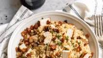 bacon, cheddar + chicken risotto bacon, cheddar + chicken risotto