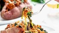 Chicken Stuffed Sweet Potatoes Chicken Stuffed Sweet Potatoes