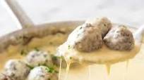 Cheesy Chicken Meatballs Cheesy Chicken Meatballs