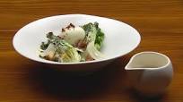 Caesar Salad with Soft Boiled Egg, Chorizo and Grilled Lettuce Caesar Salad with Soft Boiled Egg, Chorizo and Grilled Lettuce
