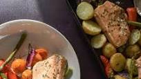 Simple Salmon Traybake Simple Salmon Traybake