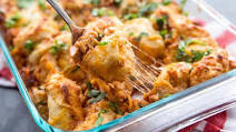BBQ Chicken Pull-Apart Pizza BBQ Chicken Pull-Apart Pizza