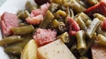 Crockpot Green Beans and Potatoes with Ham Crockpot Green Beans and Potatoes with Ham