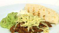 Spicy Mexican mince and guacamole Spicy Mexican mince and guacamole