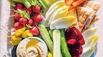 Hummus and Mezze Platter Hummus and Mezze Platter
