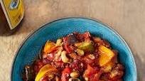 Roasted vegetable and four-bean chili Roasted vegetable and four-bean chili