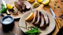 Grilled Pork Loin With Herbs, Cumin and Garlic Grilled Pork Loin With Herbs, Cumin and Garlic