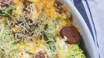 Cheesy Broccoli & Sausage Casserole Cheesy Broccoli & Sausage Casserole