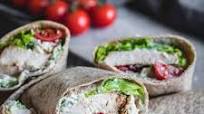Greek-Inspired Healthy Chicken Wraps Greek-Inspired Healthy Chicken Wraps
