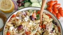 Greek Chicken Pasta Salad Greek Chicken Pasta Salad