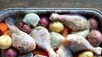 Herb-Roasted Chicken and Vegetables Herb-Roasted Chicken and Vegetables