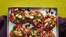 Tempeh Stuffed Peppers Tempeh Stuffed Peppers