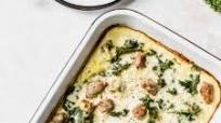 Spaghetti Squash Sausage Bake Spaghetti Squash Sausage Bake