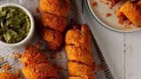 Air-Fryer Nacho Hot Dogs Air-Fryer Nacho Hot Dogs