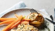 Garlic & Herb Crusted Pork Steaks with Roast Potato Stacks Recipe | Woolworths Garlic & Herb Crusted Pork Steaks with Roast Potato Stacks Recipe | Woolworths