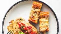 Sheet Pan Bruschetta Chicken and Cheesy Garlic Bread Sheet Pan Bruschetta Chicken and Cheesy Garlic Bread
