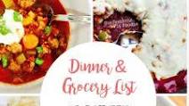 21 Day Fix Meal Plan & Grocery List {Shift Shop Week 2} 21 Day Fix Meal Plan & Grocery List {Shift Shop Week 2}